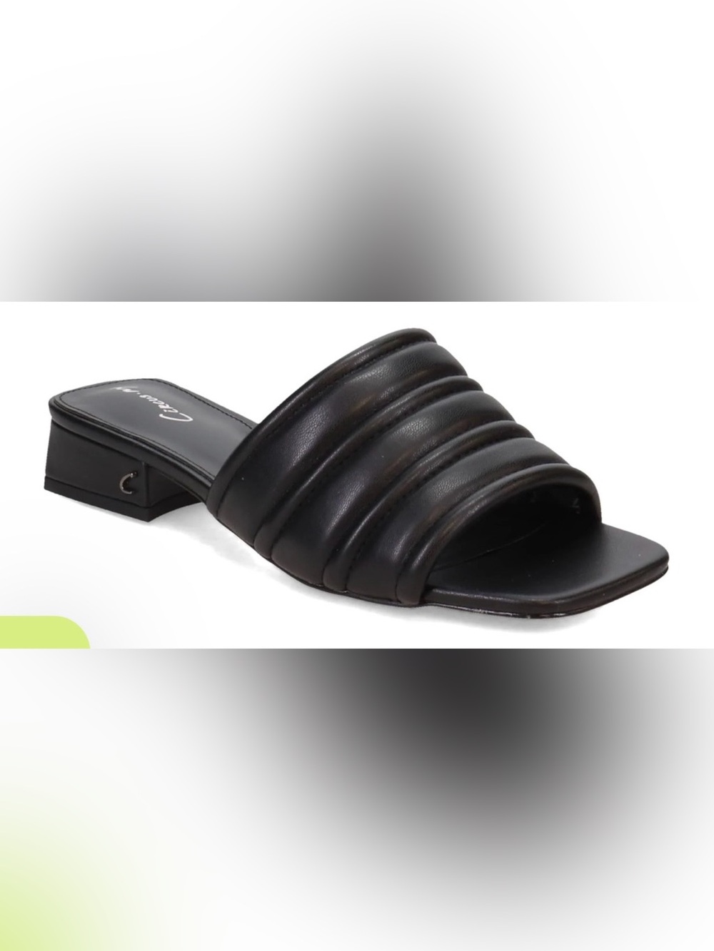 NWT Circus NY by Sam Edelman Joana Slide Sandals Black Size 8